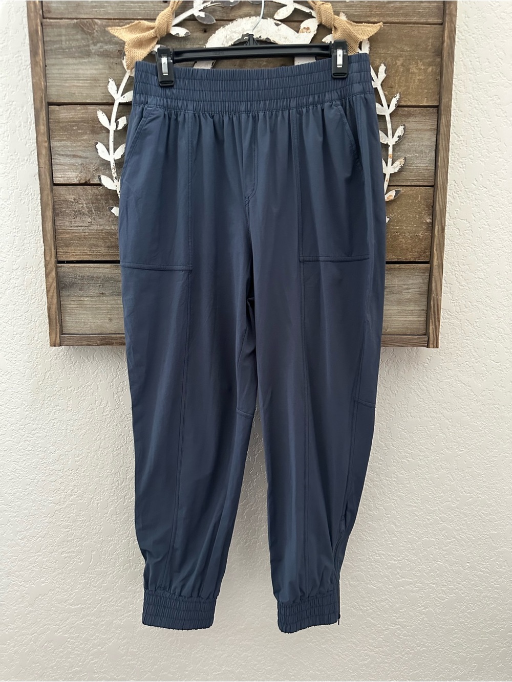Calia by Carrie underwood blue gray jogger track pants size M